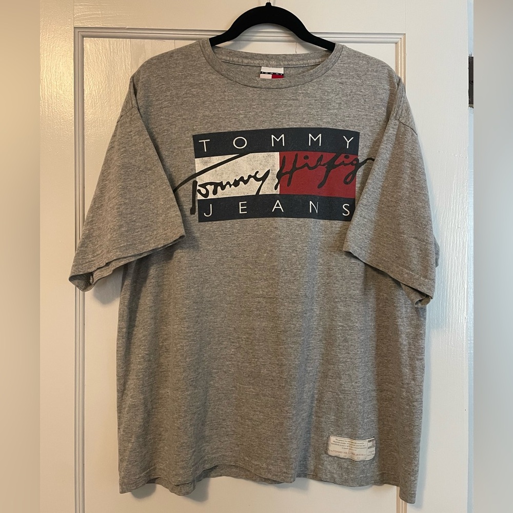 Vintage Tommy Hilfiger Grey Tee